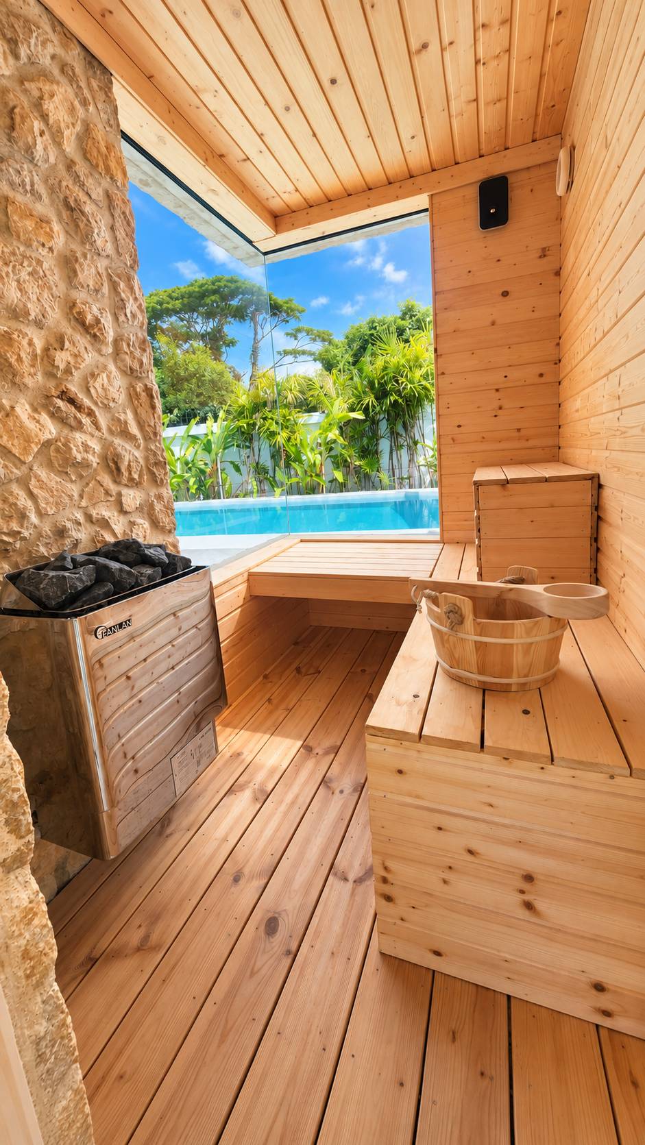 Casa Maya private sauna
