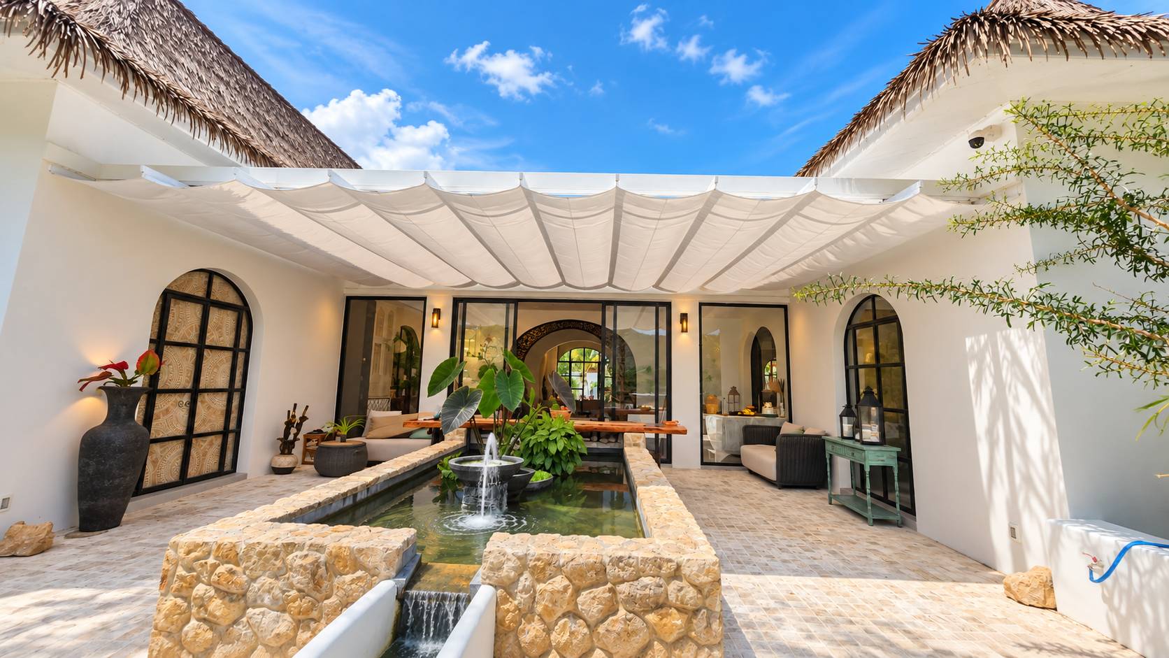 Water courtyard