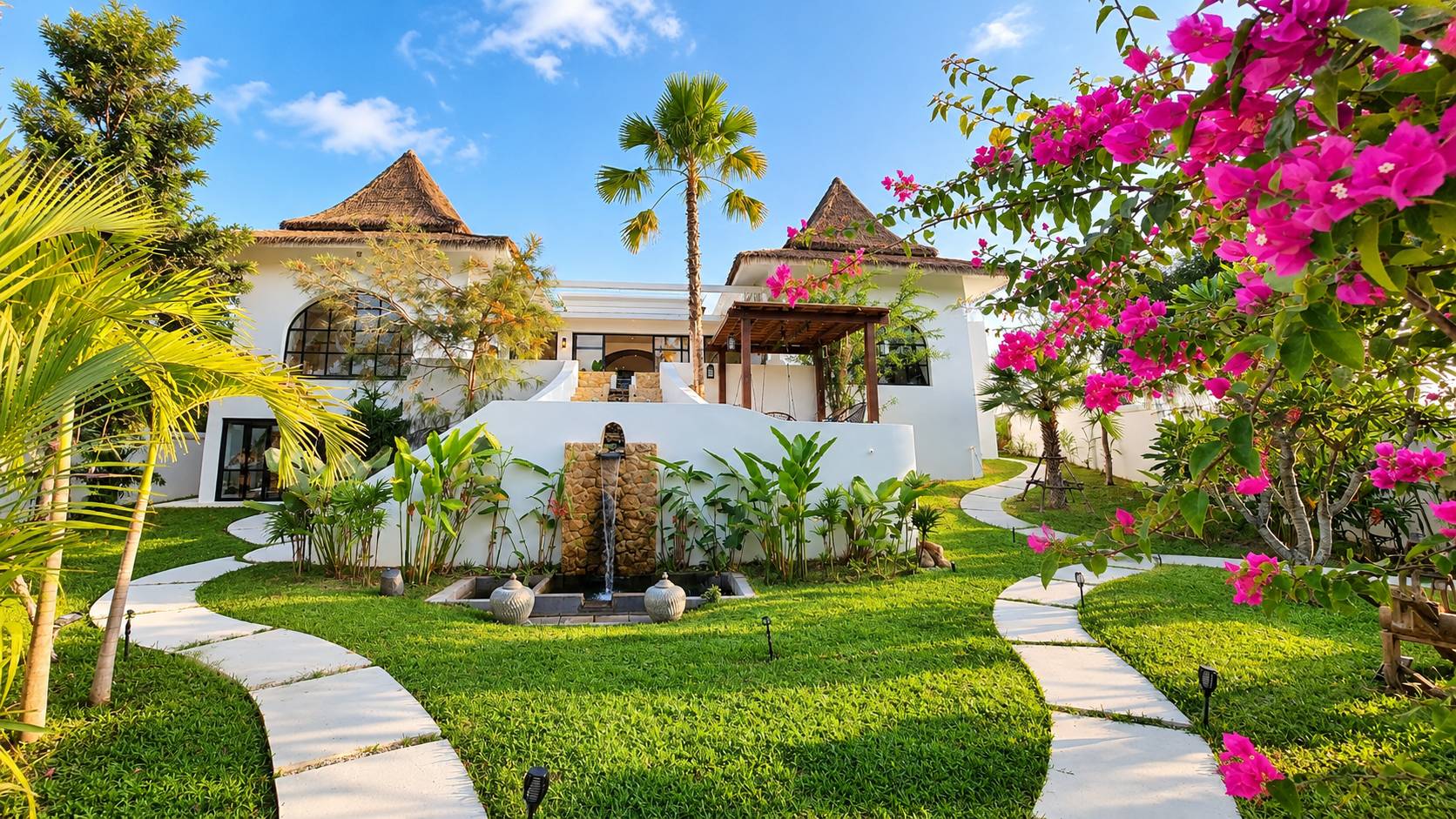 Mature gardens