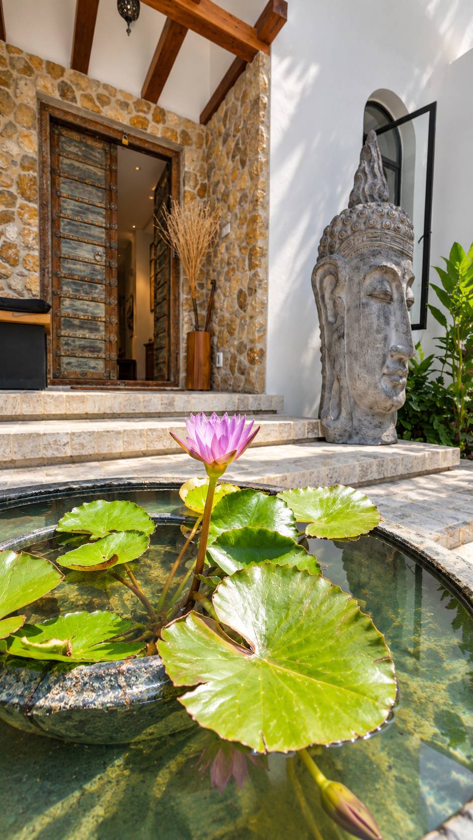Lotus entrance