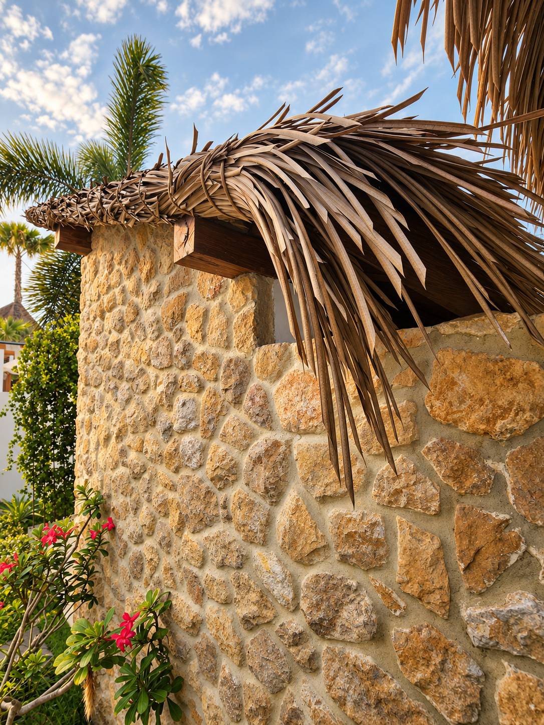 Coral-stone masonry